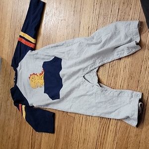 Gymboree dinosaur one piece romper